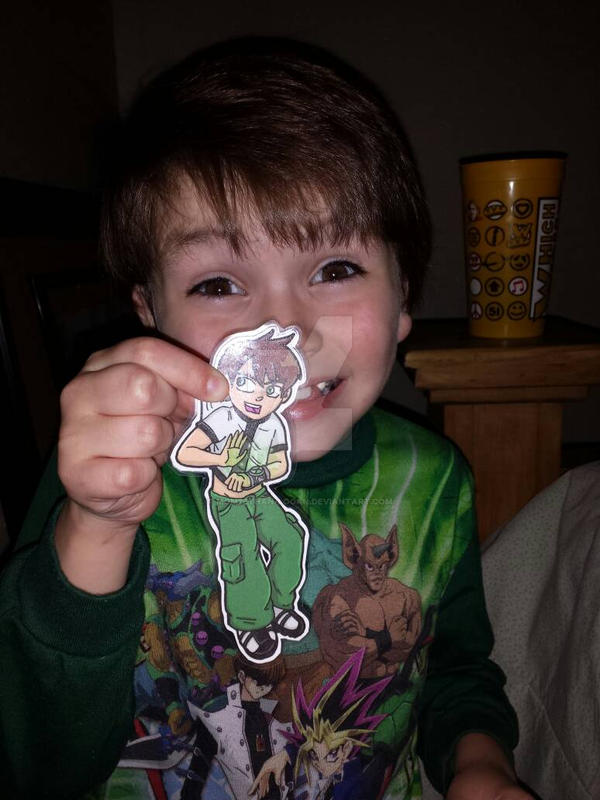 Ethan and his Ben 10
