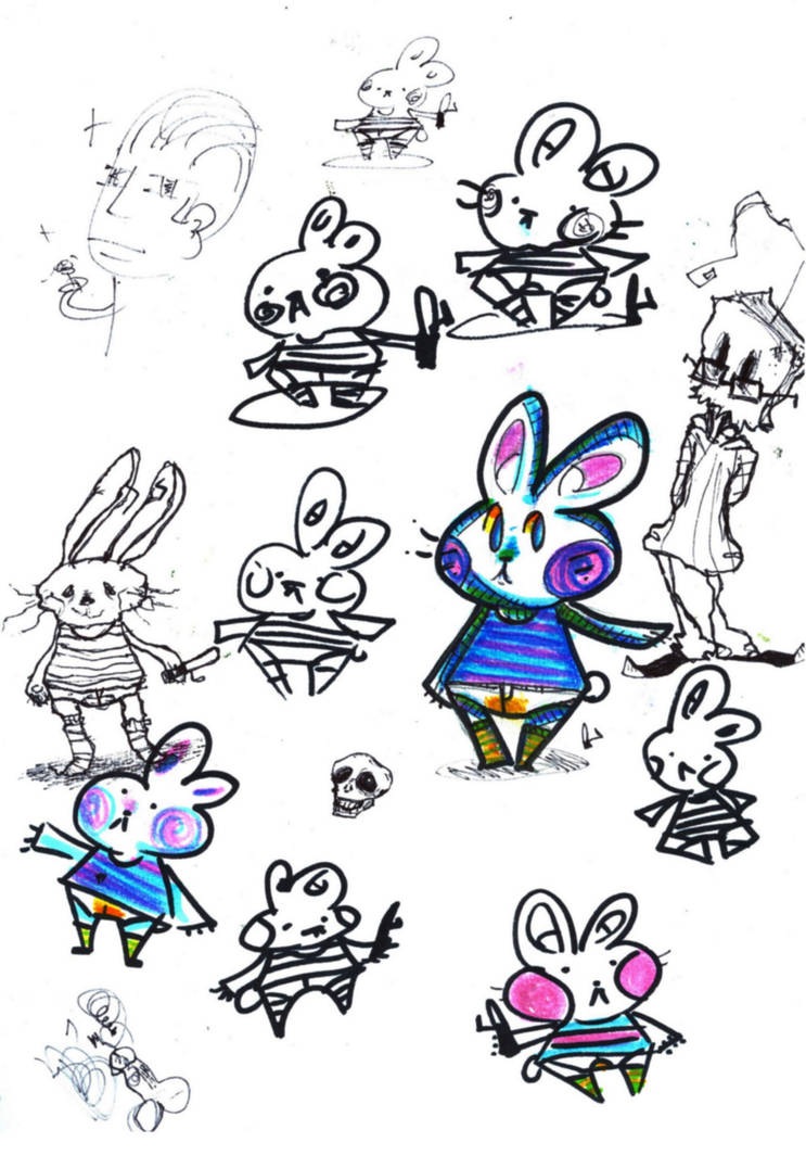 stupid rabbit by Level1gLiTcH on DeviantArt