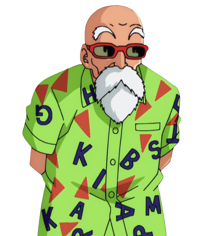 Master Roshi On Red Robe Master Roshi by AnimeSaint369 on DeviantArt