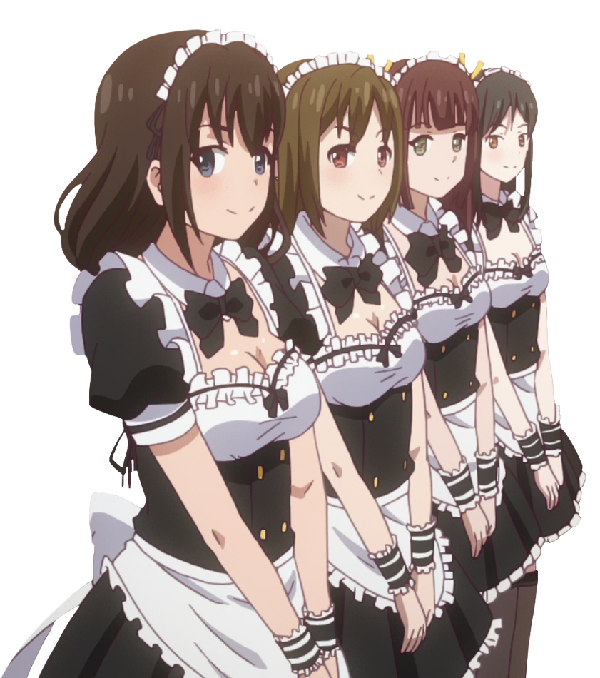 Anime maids by AnimeSaint369 on DeviantArt