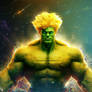 Hulk going super saiyan