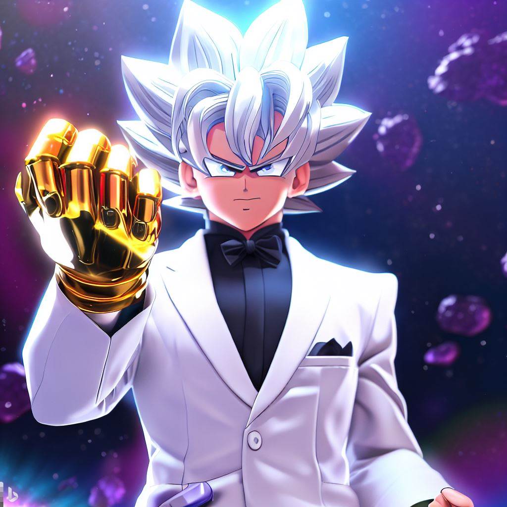 Son Goku - Super Saiyan 5 + Ultra Instinct looks so badass