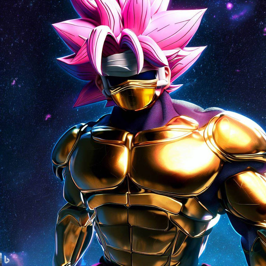 Gold Saint Goku Black SSJR by AnimeSaint369 on DeviantArt