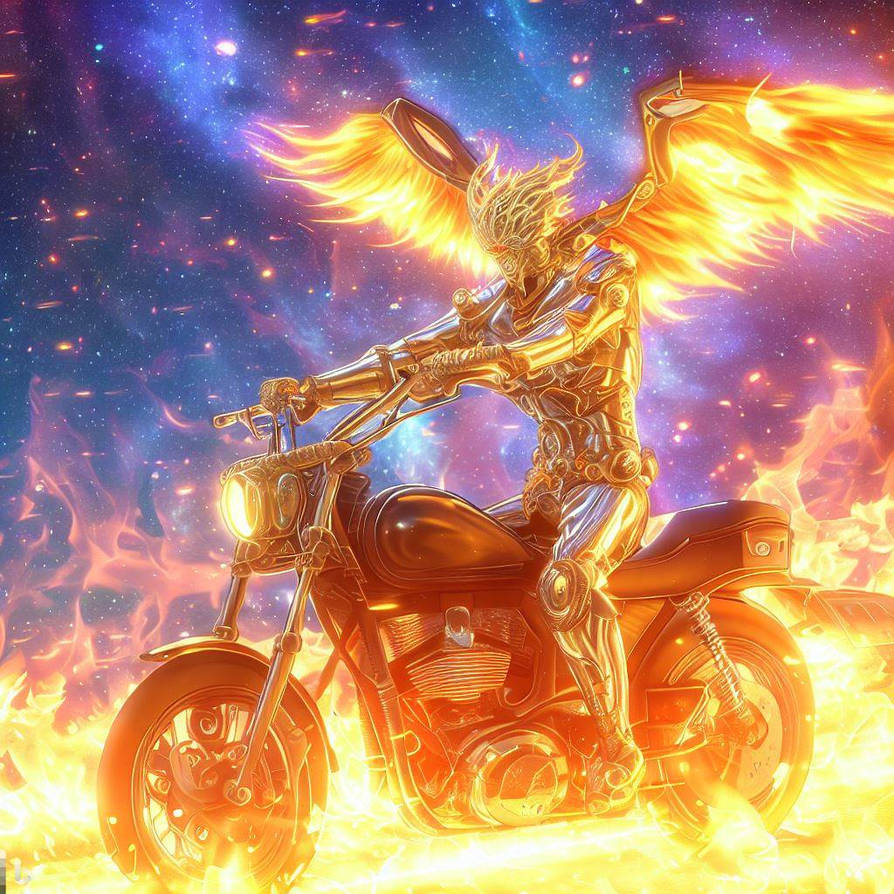 Saint Michael Rider Ghost Rider in Saint Seiya by AnimeSaint369 on DeviantArt