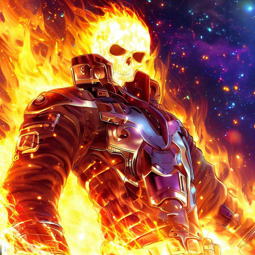 Ghost Rider Buff Equilibration Wars - Ghost Rider by AnimeSaint369 on DeviantArt