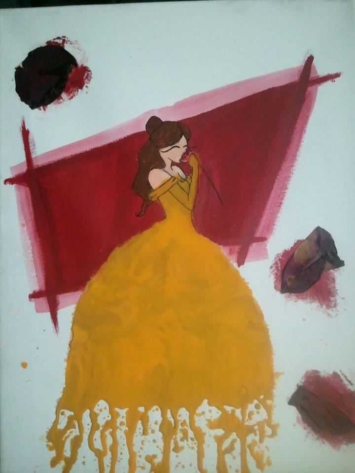 Belle Crayon Art