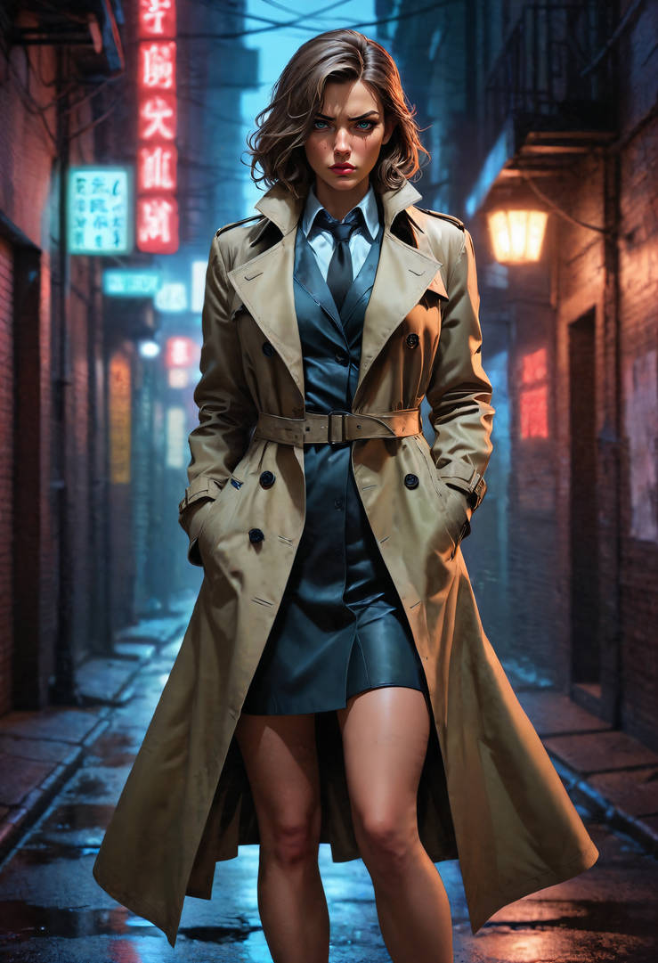 Detective Girl By NeuroPic On DeviantArt detective-girl-by-neuropic-on-deviantart