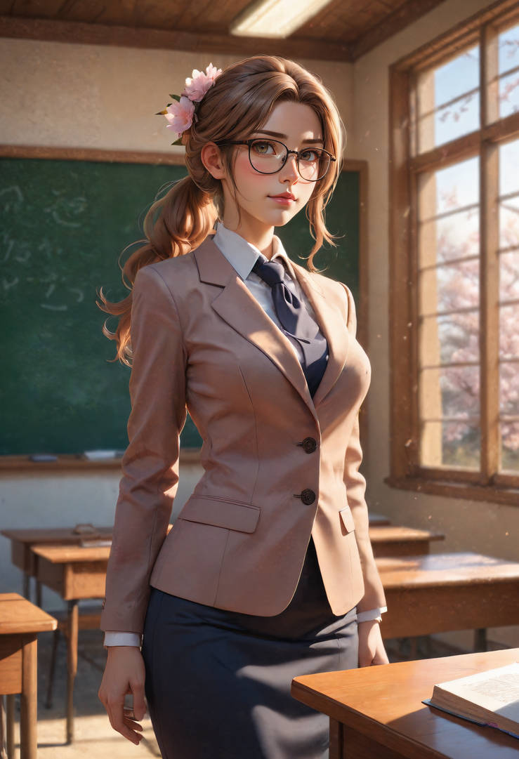 Teacher girl by NeuroPic on DeviantArt