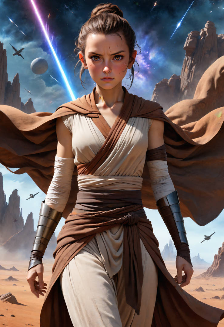 Rey Skywalker 2 by NeuroPic on DeviantArt
