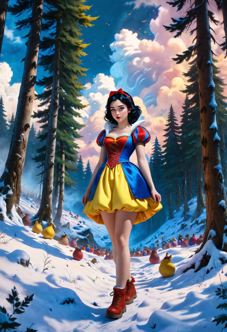 Deviantart Snow Snow White by NeuroPic on DeviantArt