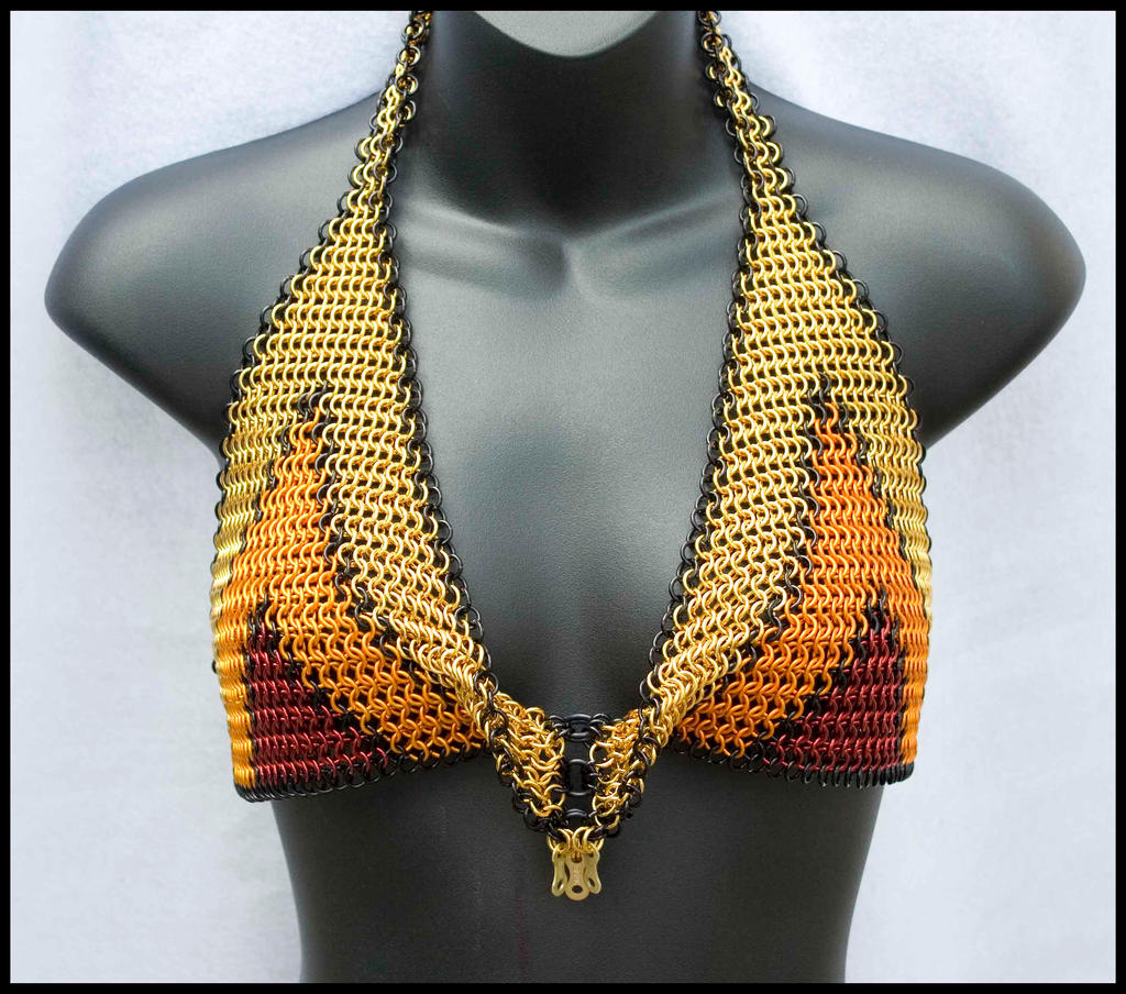 Chainmaille Cowl Halter 1