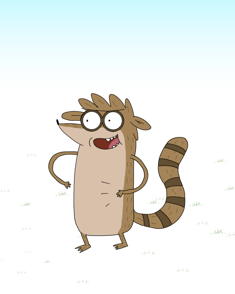 Rigby by OysteIce on DeviantArt