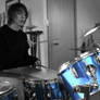 Boy and his Blue Drums