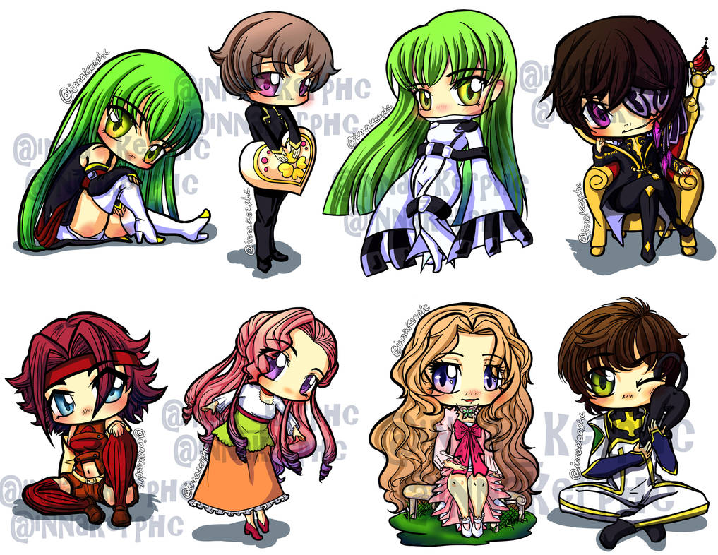 Codex Chibi Chibis Code Geass by CristinaRamirez on DeviantArt