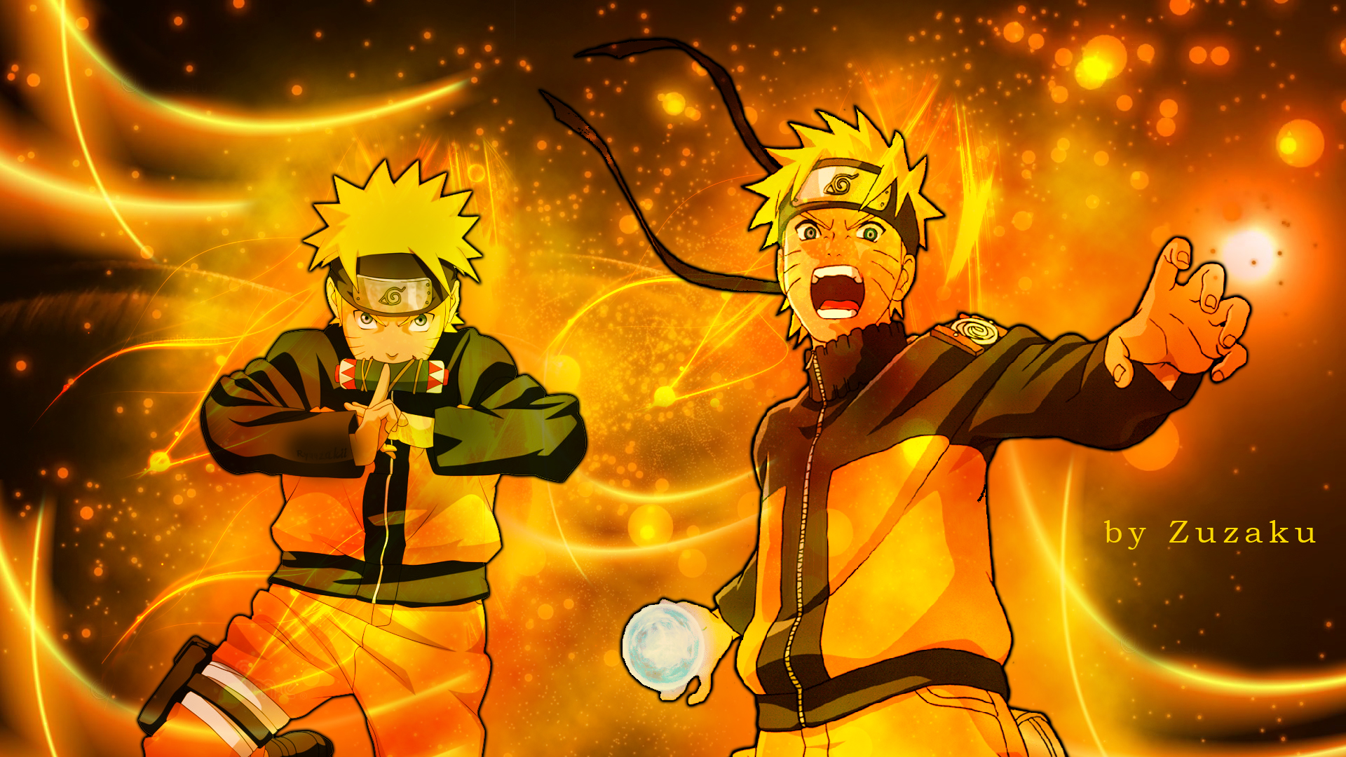 Cool Naruto Uzumaki Art, HD wallpaper