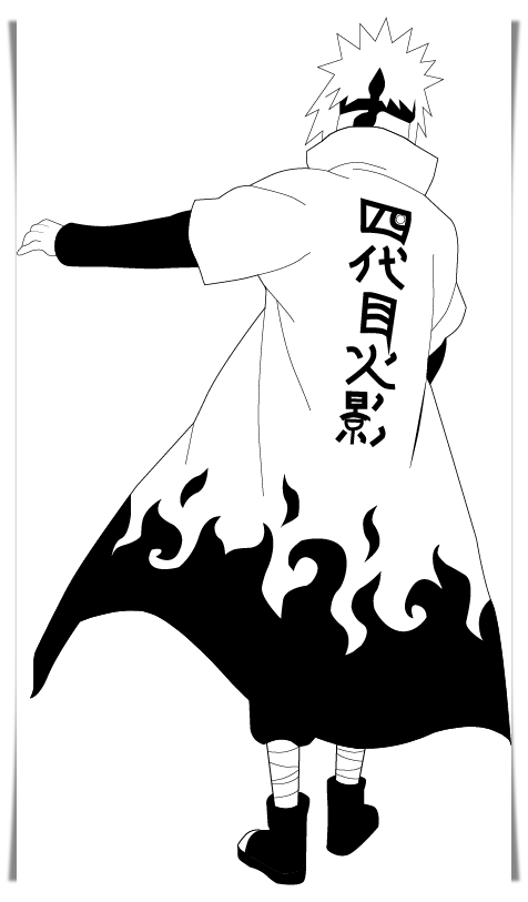 Minato Namikaze - Desenho de blaackziin - Gartic
