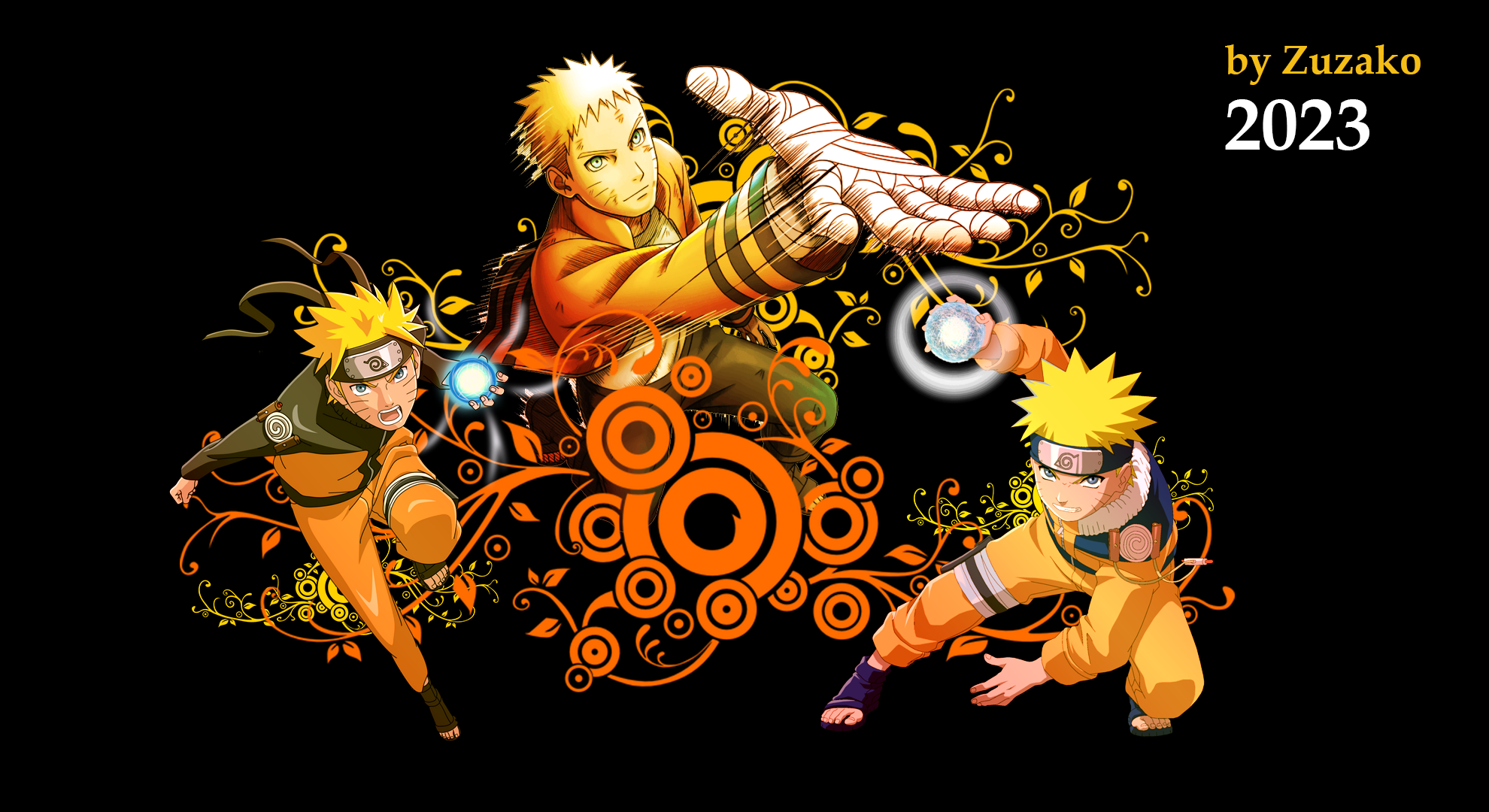 GFX Hokage Naruto 300 Watchers Wallpaper