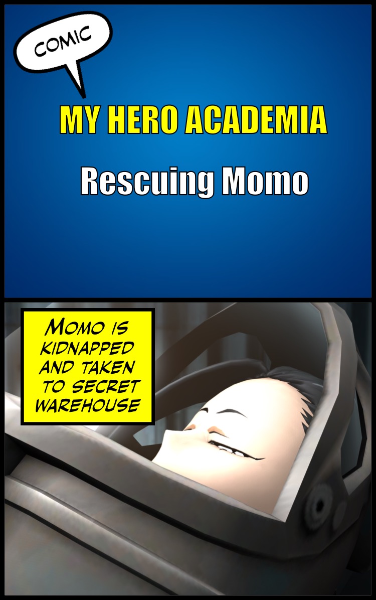 My Hero Academia - Rescuing Momo 1 by OnTheEdgeHT on DeviantArt