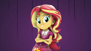 MLP - Sunset Shimmer Friendship Games Outfit