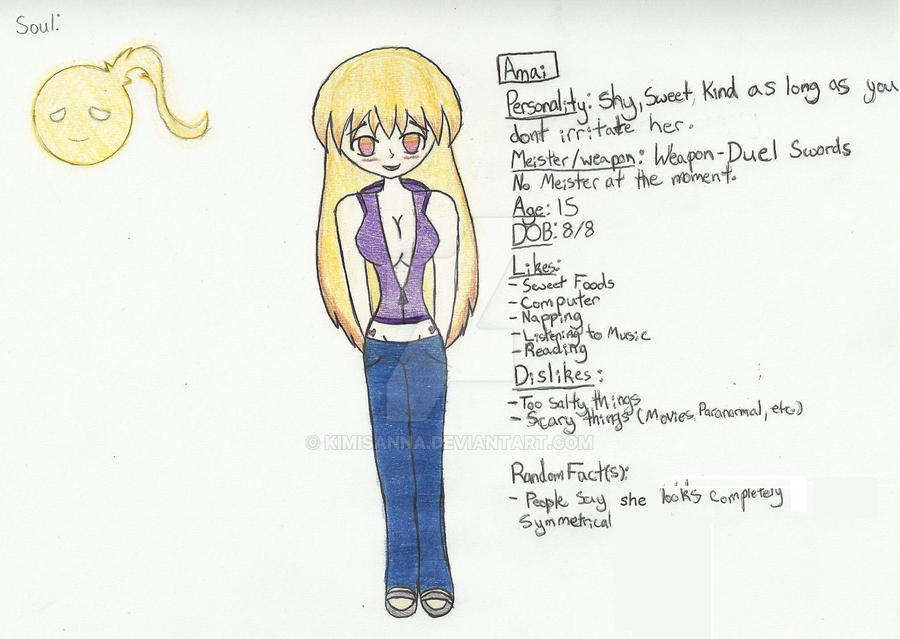 ::Amai:: soul eater OC