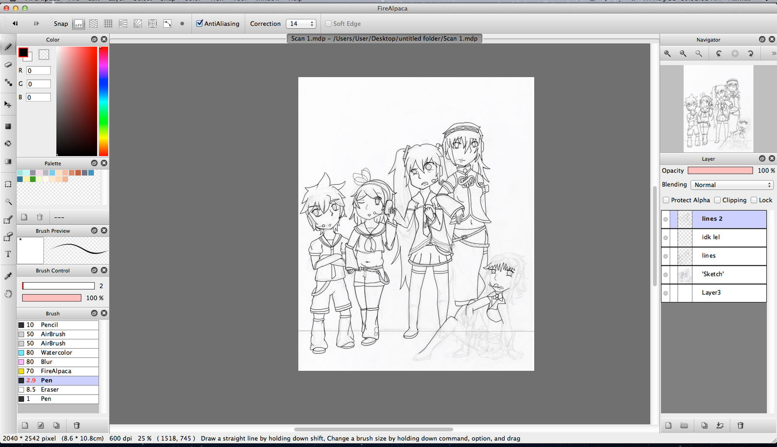 WIP for Vocaloids