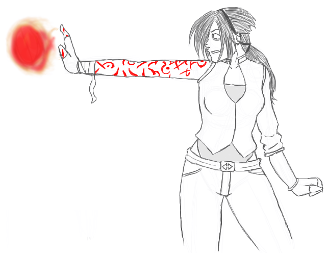 Rune girl by Sahara-Brant on DeviantArt