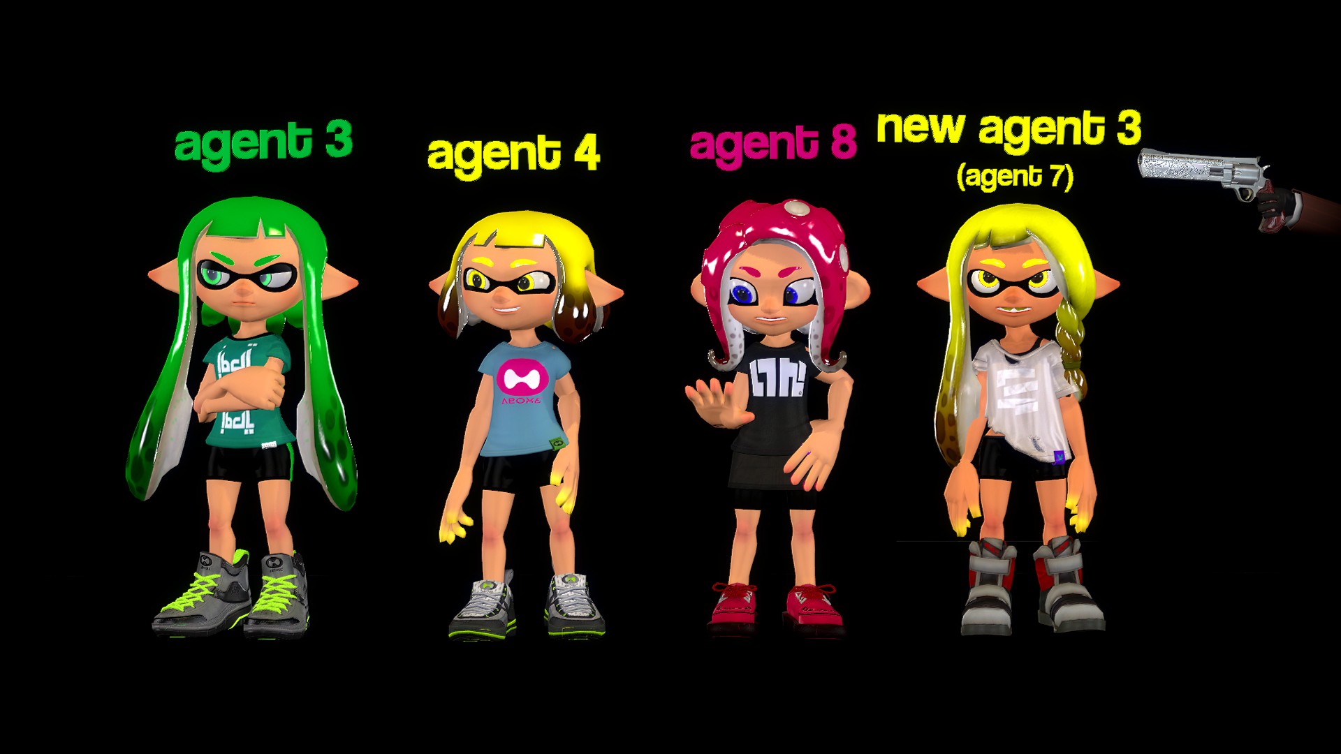 Splatoon Agent Animation Agent splatoon 3 by asdczx on DeviantArt