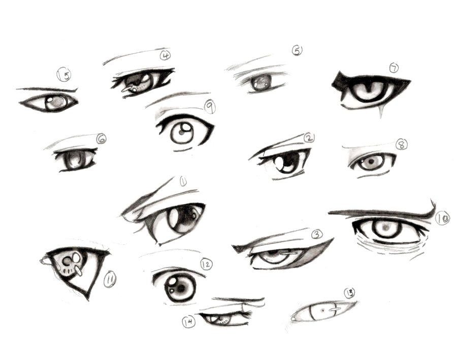 How To Draw Naruto Characters Eyes How To Images Collection