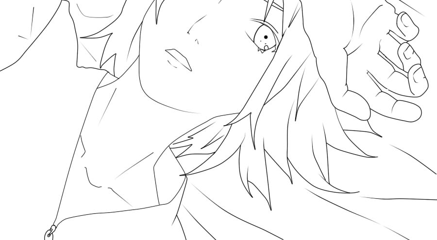 Sakura Haruno Lineart