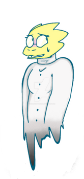 Alphys from Undertale (digital drawing)