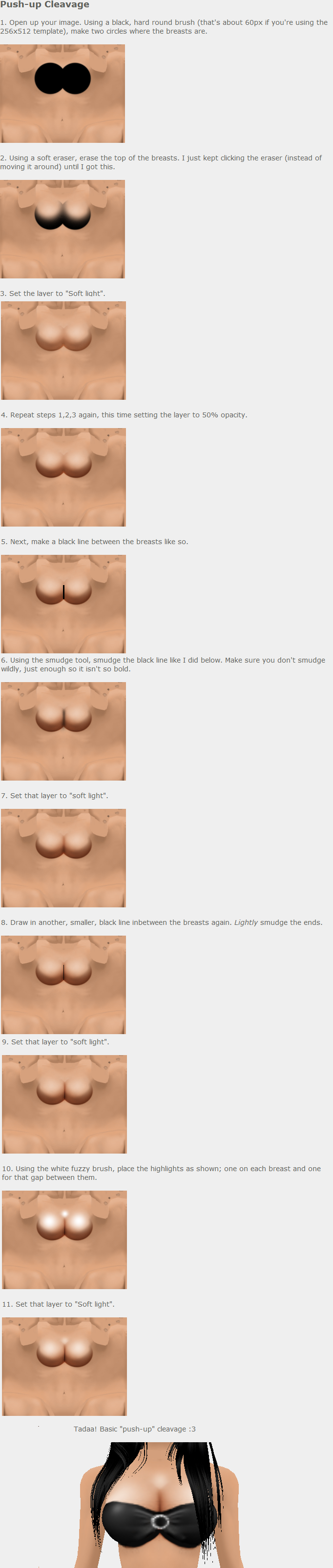 IMVU Pushup cleavage (skin) by poowulpi on DeviantArt