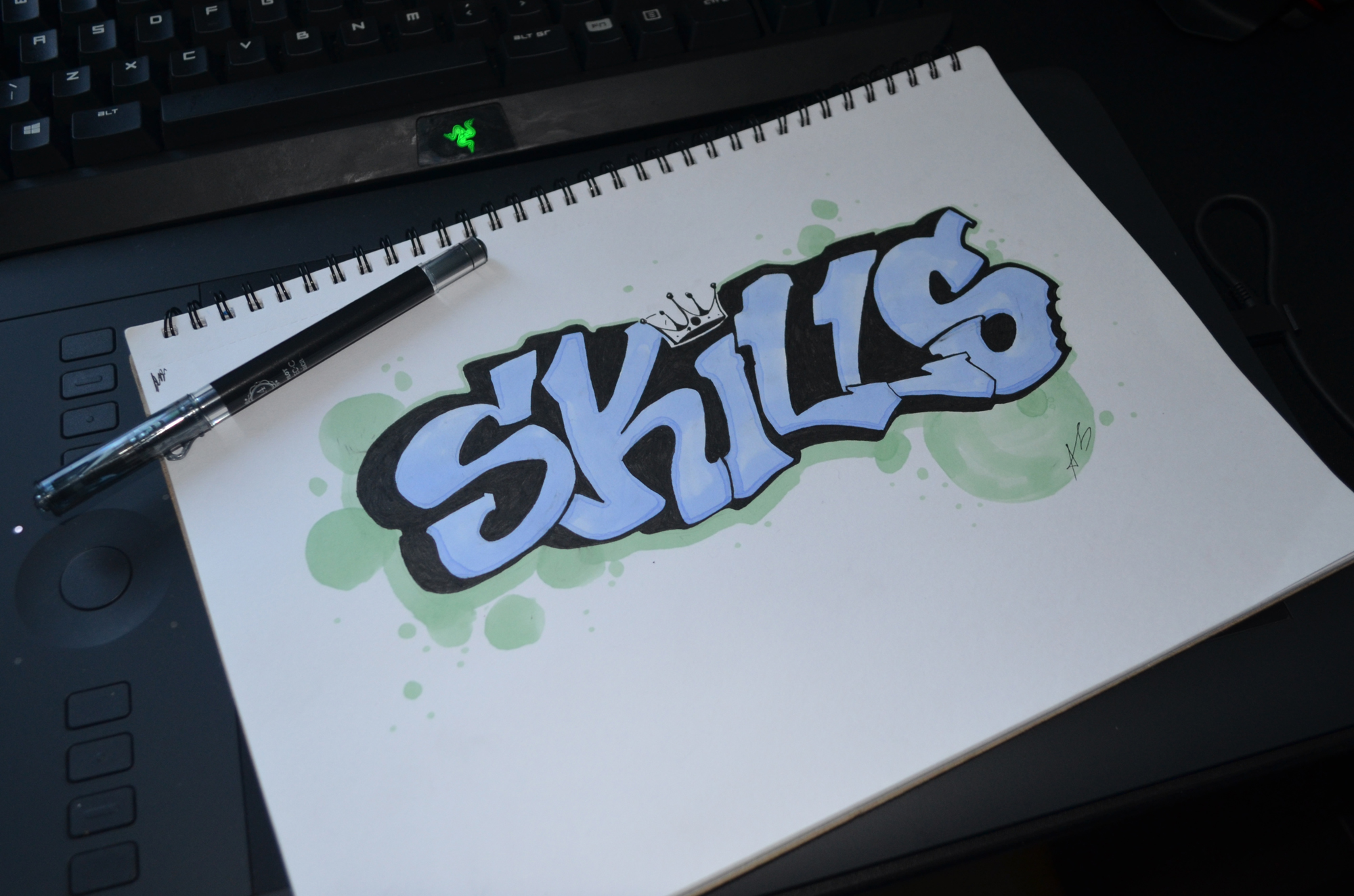 Skills - Graffiti doodle
