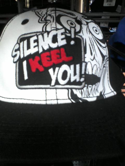 Silence I Keel You hat