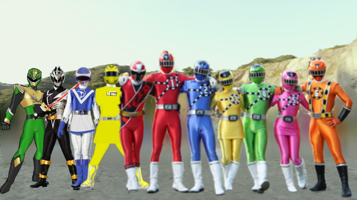 Power Rangers Rail Riders Retro Rangers by Superhasbro on DeviantArt