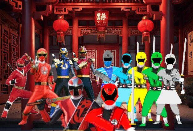 Power Rangers Ninja Ball Team Up with Ninja Warrio by Superhasbro on ...