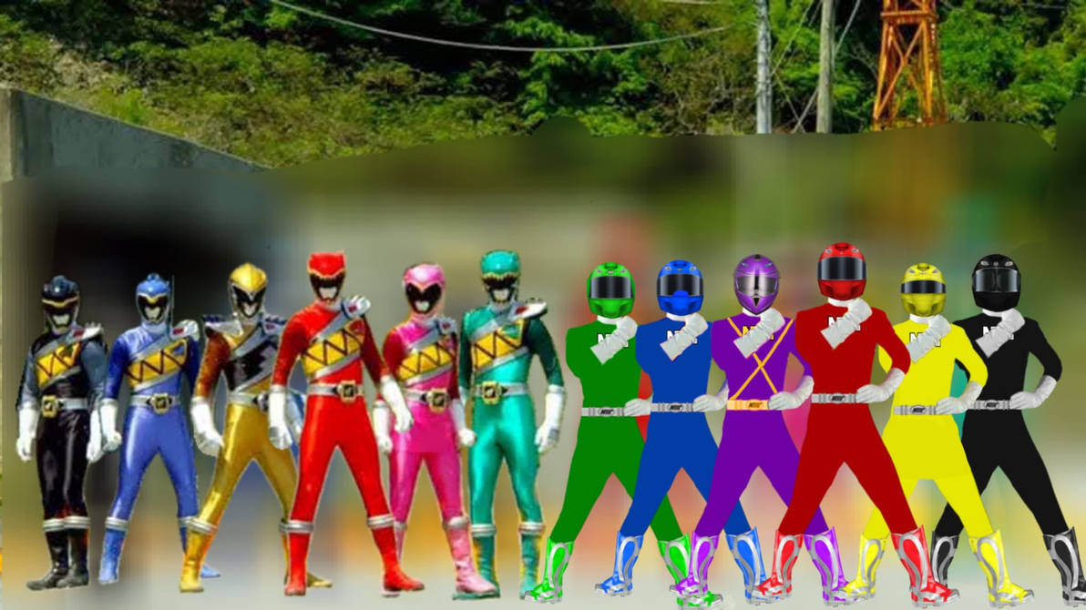 Power Rangers Race Wars Team Up with Dino Charge by Superhasbro on ...