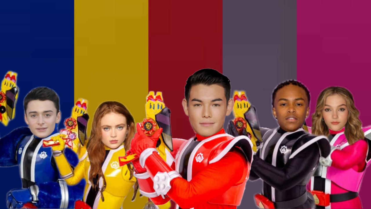 Power Rangers Japan Warriors Helmetless by Superhasbro on DeviantArt