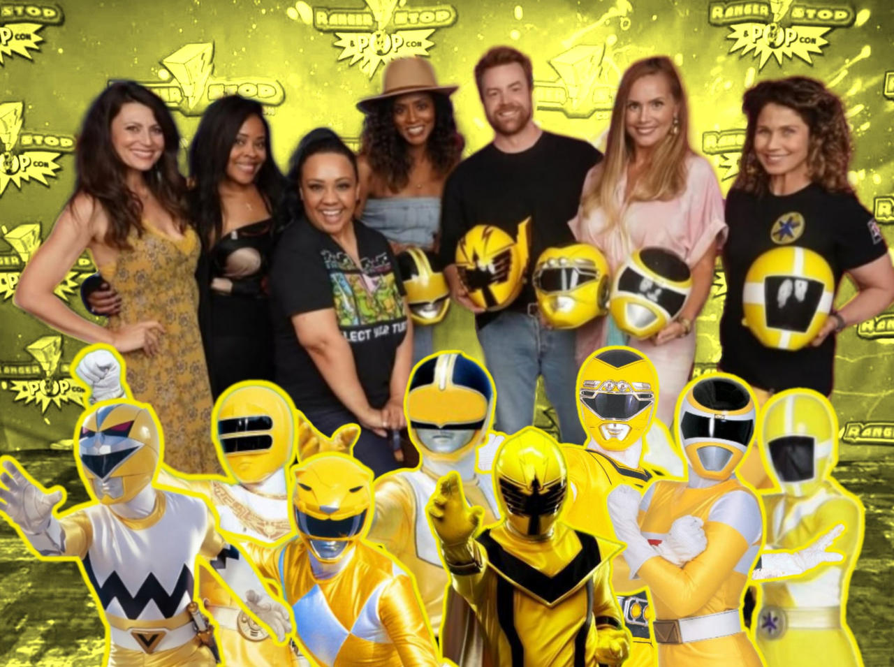 Forever Yellow Rangers At Rangerstop Atlanta 2025 by Superhasbro on ...
