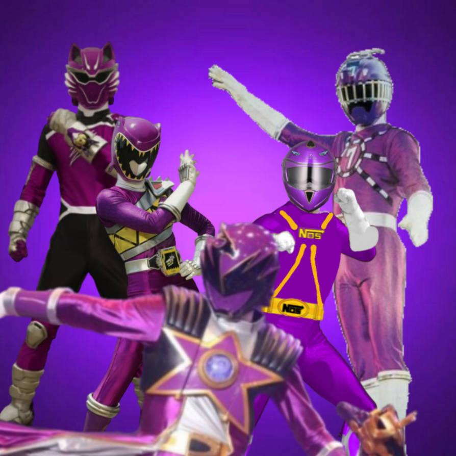 Solar Purple Ranger Forever Purple Rangers by Superhasbro on DeviantArt