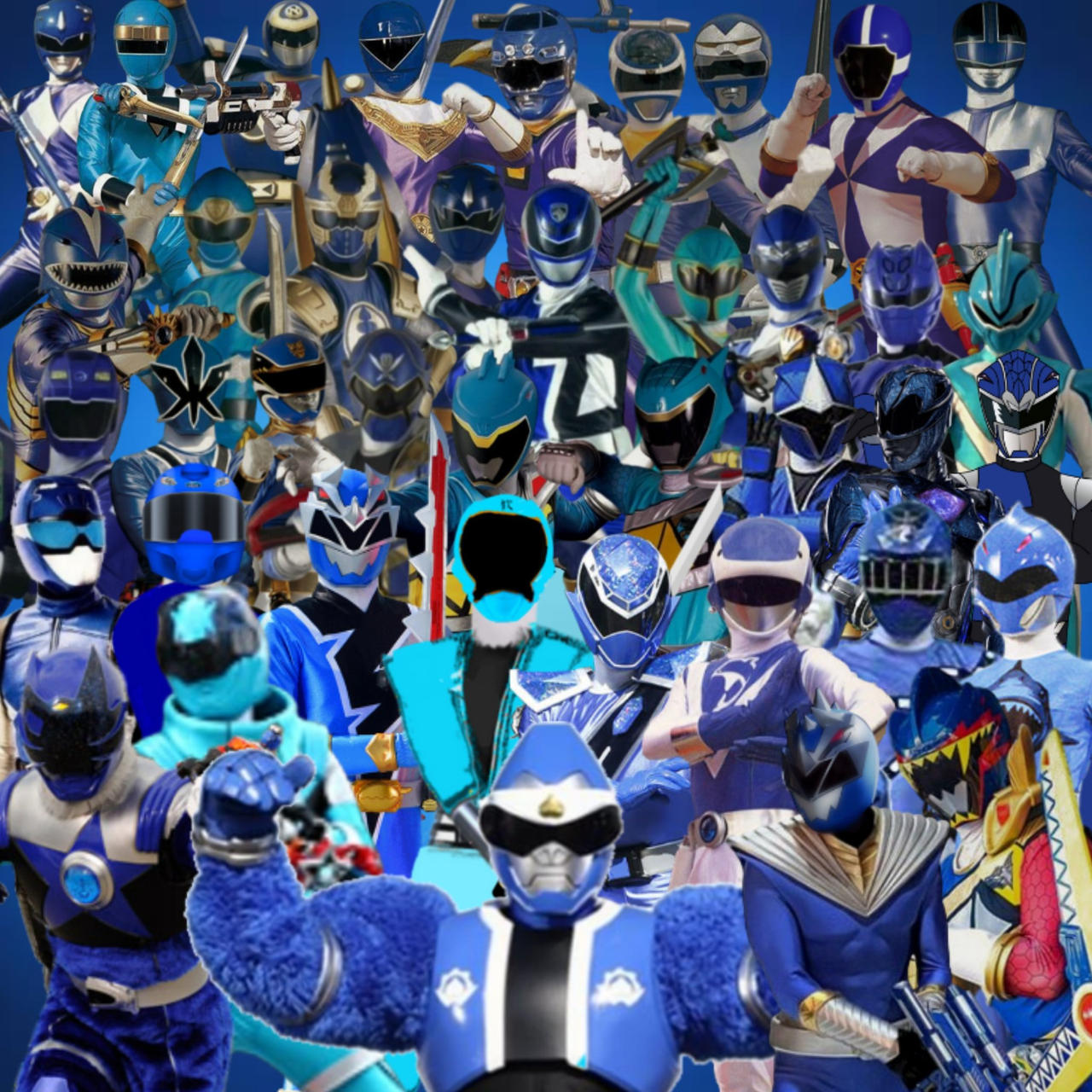 Forever Blue Rangers by Superhasbro on DeviantArt