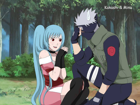 Kakashi x Mina [she is naughty]