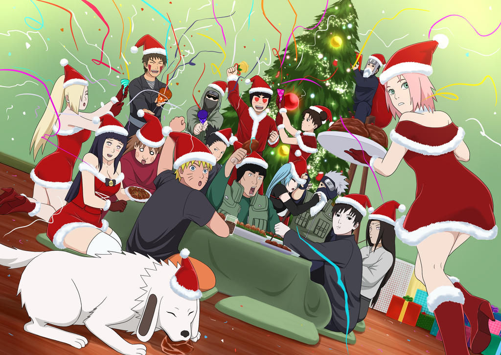 Naruto Christmas 2018 by Pungpp on DeviantArt Naruto Christmas