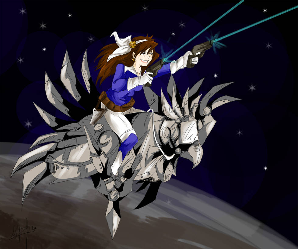 Galaxy Ranger Shaina Gooseman by Mirian on DeviantArt