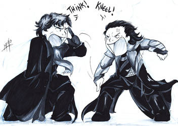 Sherlock vs Loki