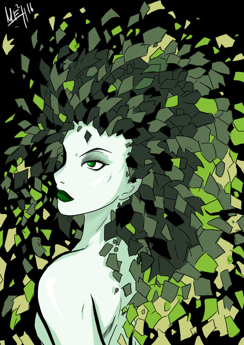Poison Ivy Tim Sale's Style by Mirian on DeviantArt