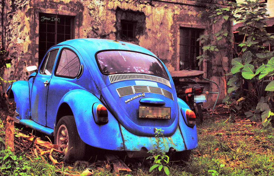 old VW beetle