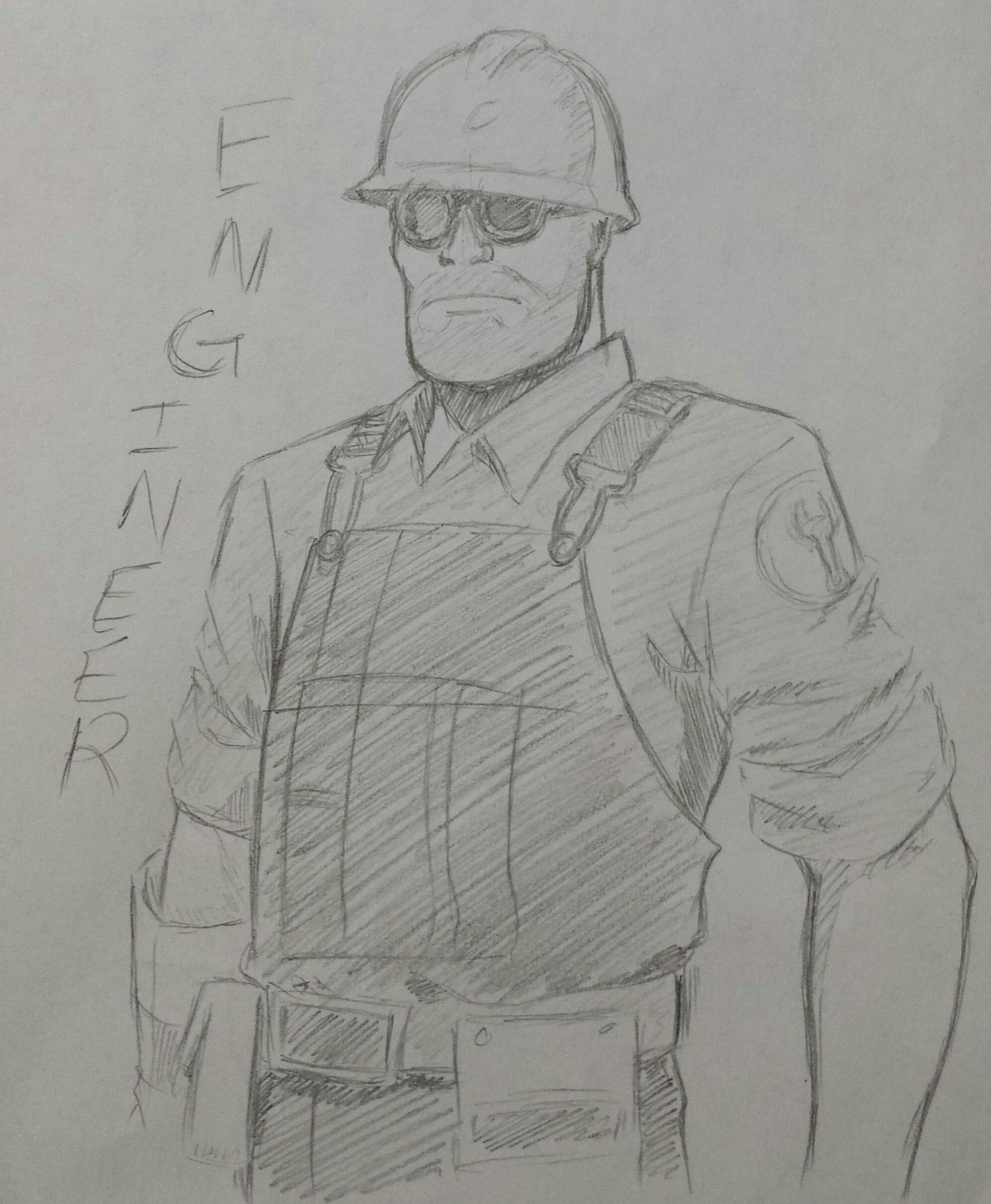 Team Fortress 2: Engineer by BriannaBleach on DeviantArt