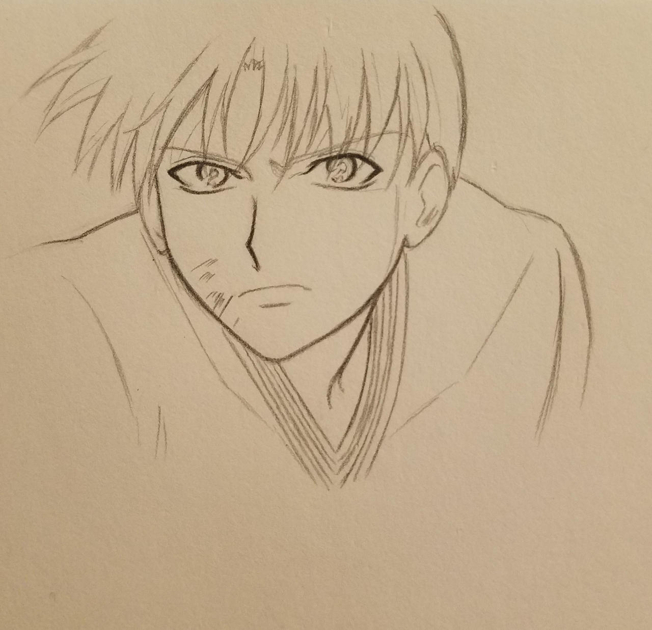 Kyo Sohma Sketch by BriannaBleach on DeviantArt