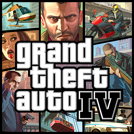 Grand Theft Auto IV (GTA 4) traditional cover art, logo, banner, and  thumbnail : r/steamgrid