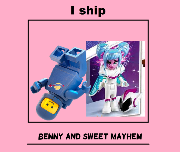 I ship Benny and Sweet Mayhem by Samracheltang88 on DeviantArt